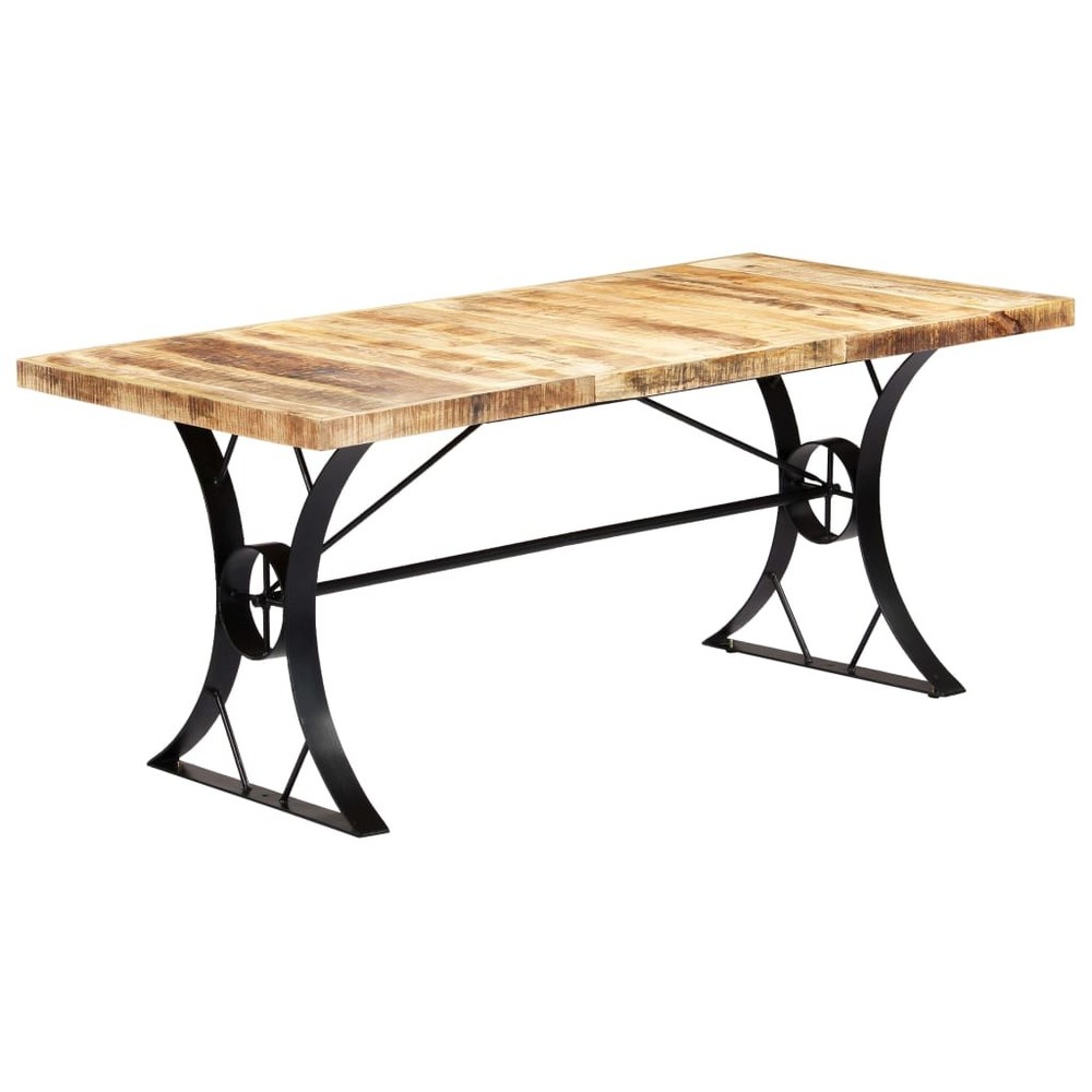 Dining Table Kitchen Table Wooden Dining Room Table Solid Mango Wood vidaXL