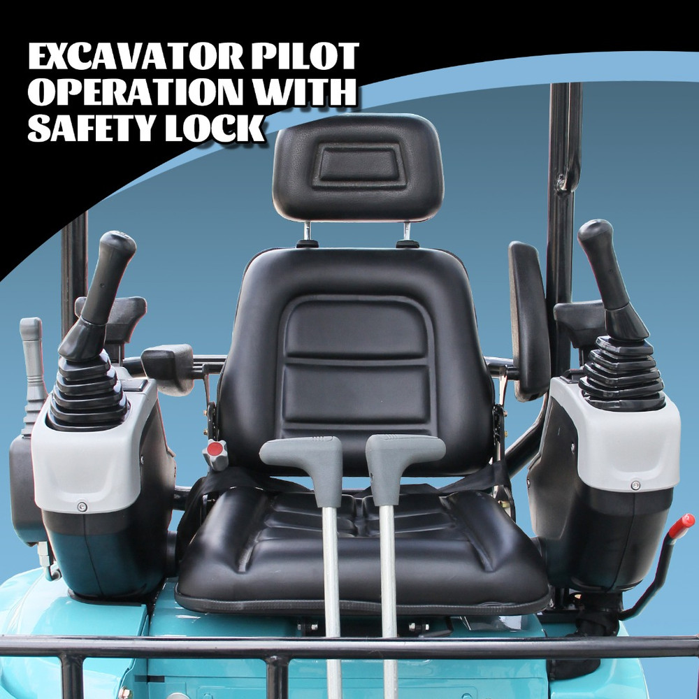 2.5Ton Mini Excavator Side Swing Digger with Kubota D902 Engine Extendable Track