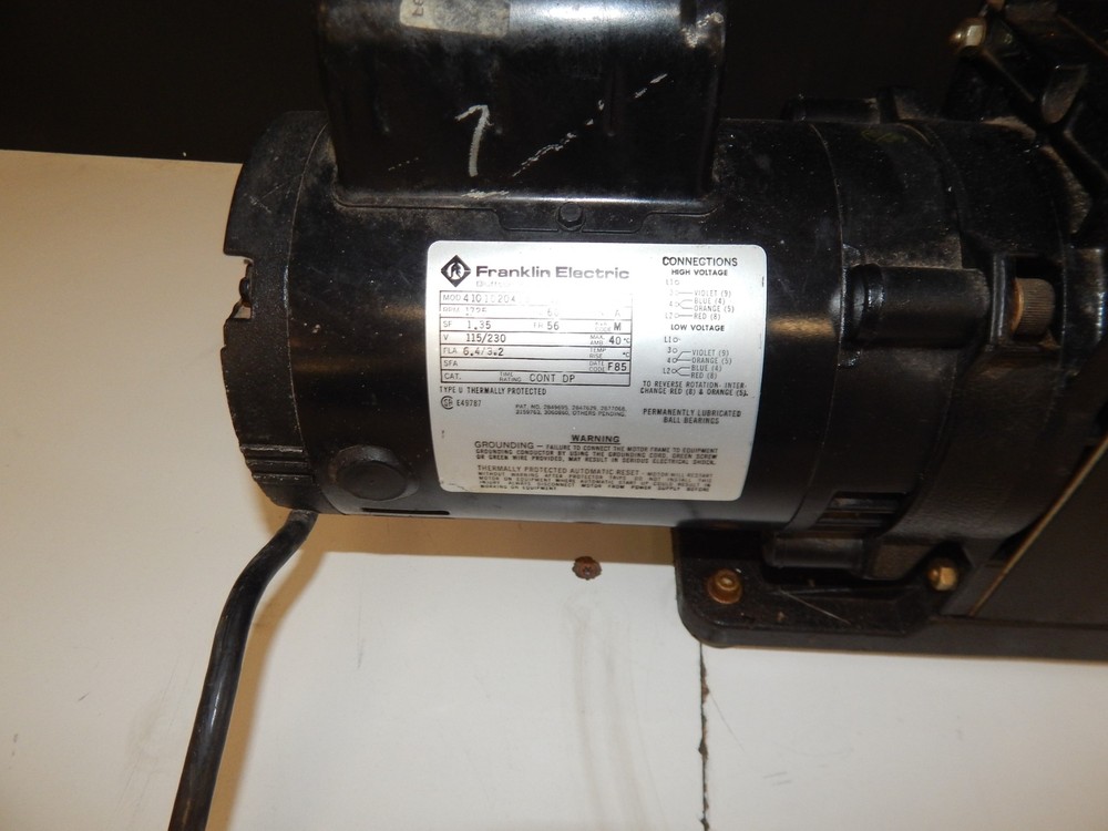 ALCATEL 2004A VACUUM PUMP (TJD22)