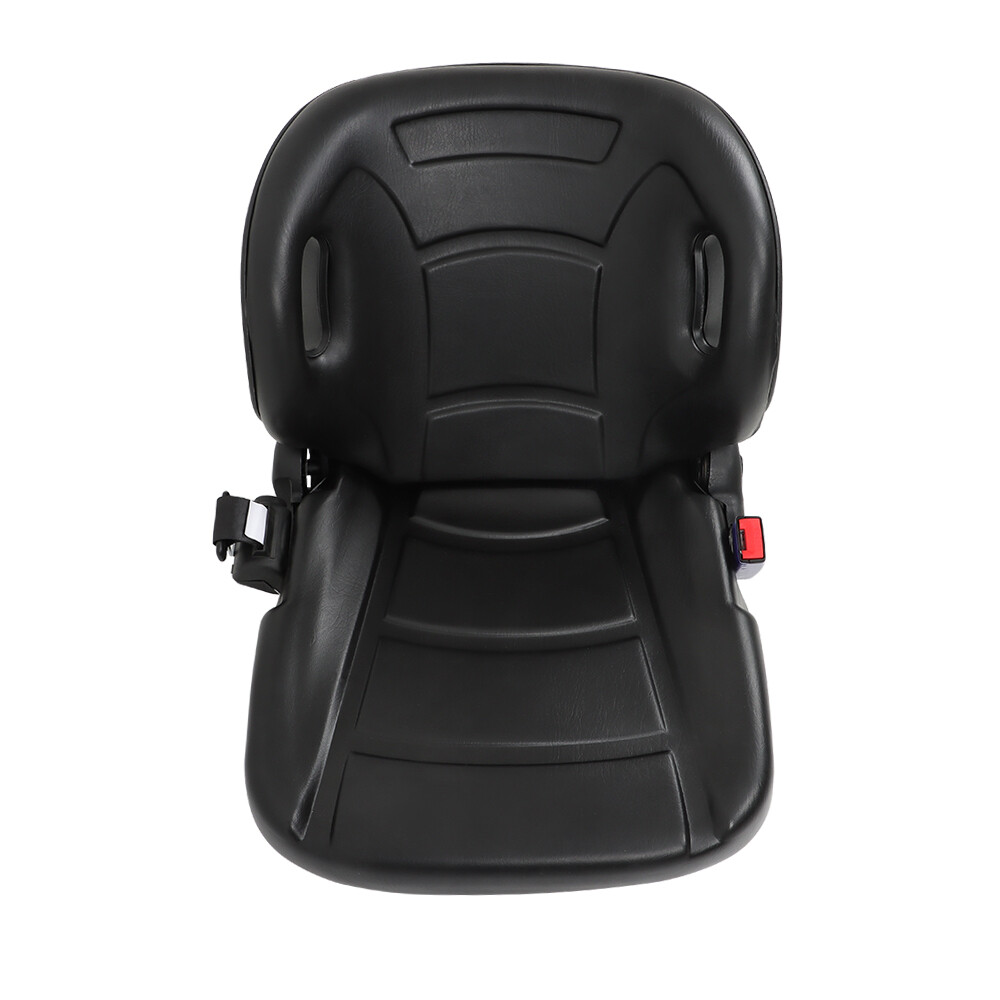 NEW FOR TOYOTA FORKLIFT SEAT WITH SEATBELT & SWITCH ADJUSTABLE BACK UNIVERSAL