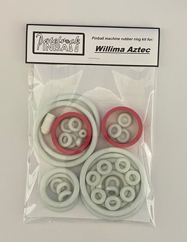 1976 Williams Aztec Pinball Machine Rubber Ring Kit