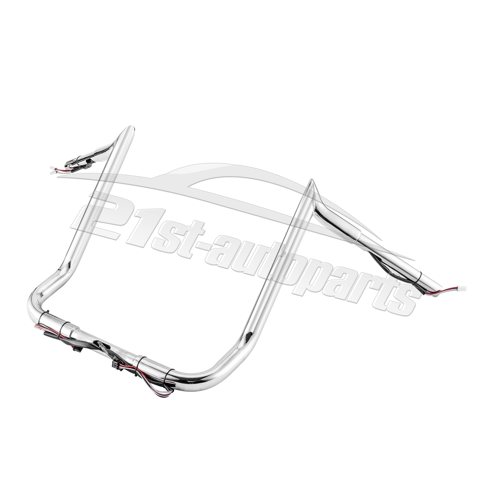 14" Ape Meathook Pre-Wired Handlebars For Harley Ultra Limited Street Glide 14+