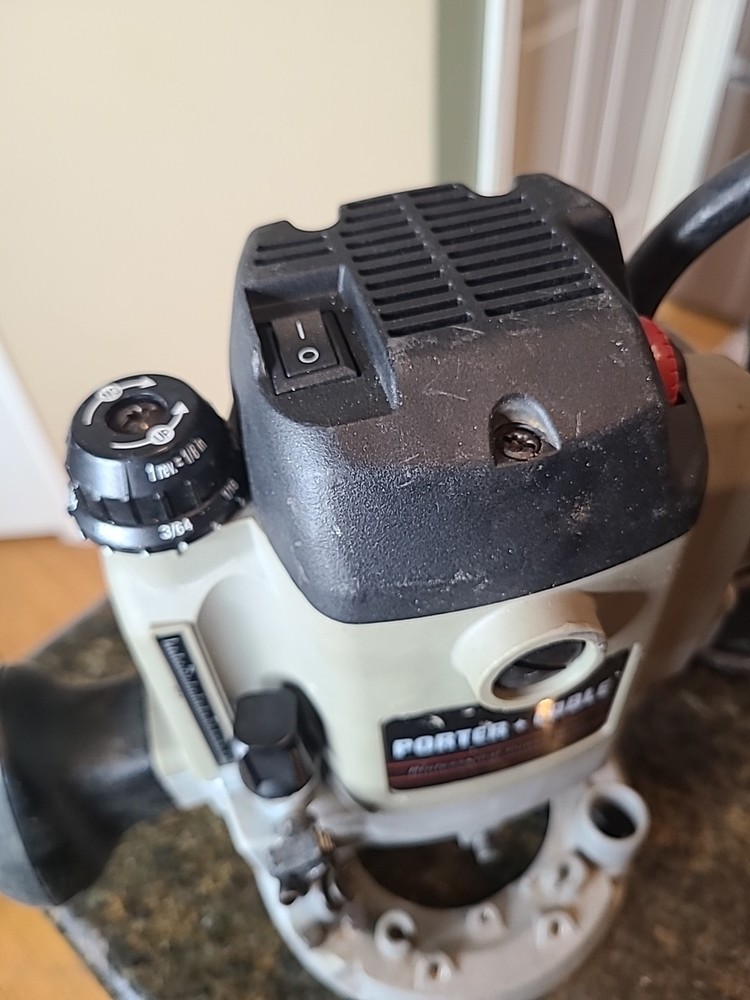 PORTER-CABLE 7529 Variable Speed Plunge Router 12amp 1/4" Collett