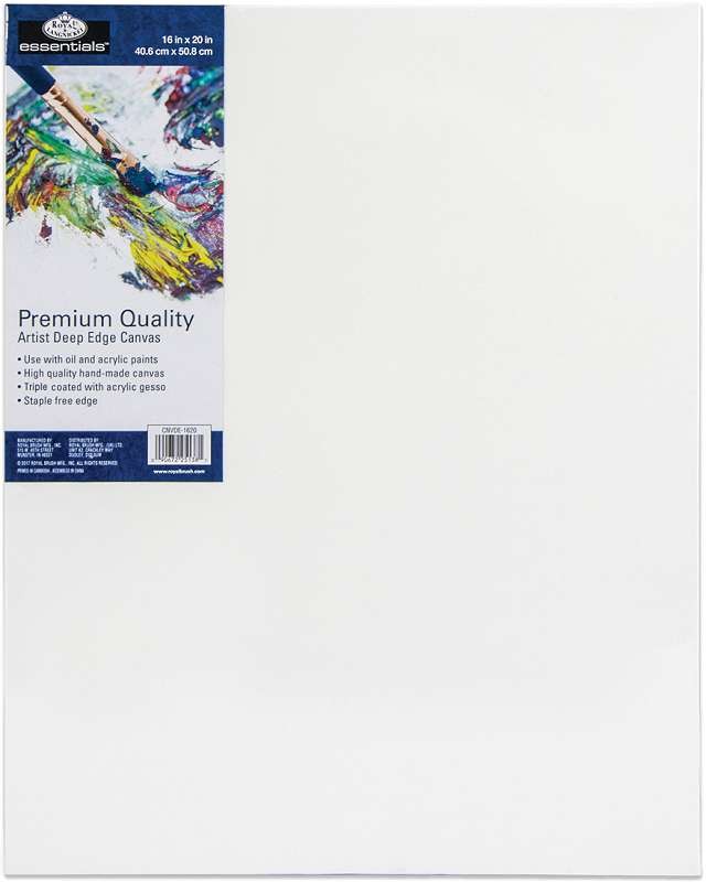 essentials(TM) Premium Gallery Style Deep Edge Canvas 16"X20"
