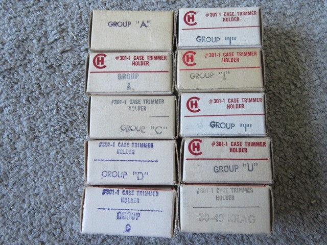 C H Case Trimmer Holder (Various Sizes)