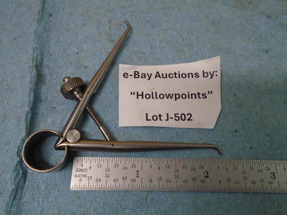 Starrett No. 274 Toolmakers' Inside Caliper Small 2-1/4" w Solid Screw Nut J502