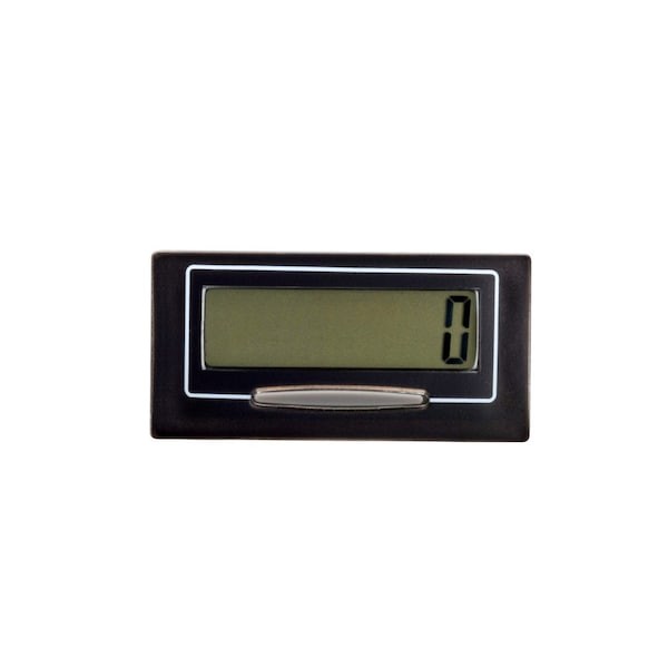 Trumeter 7111 Counter, Rectangular Panel With Clip, Remote Signal, Lcd