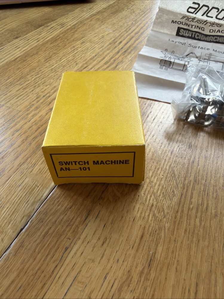 Two Ancon Industries Switch Machine For Model Trains