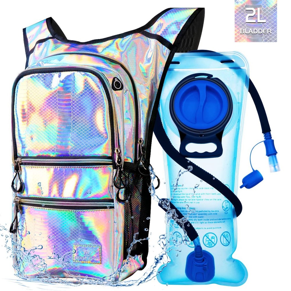 Hydration Backpack Pack, Water Backpack 20L Capacities Included 2L Hydration ...