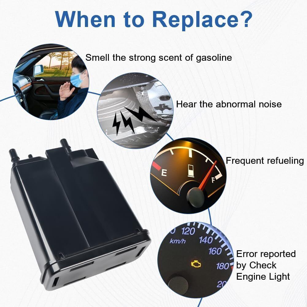 Vapor Canister 15137021 911-095 for GM Trucks and Vans Silverado 1500 4.3/5.3L