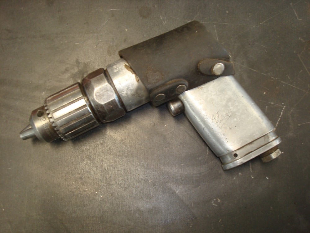 "Tested" Snap-on PD3 Pneumatic Air Drill w/ 3/8" Jacobs Chuck 2B Snap On