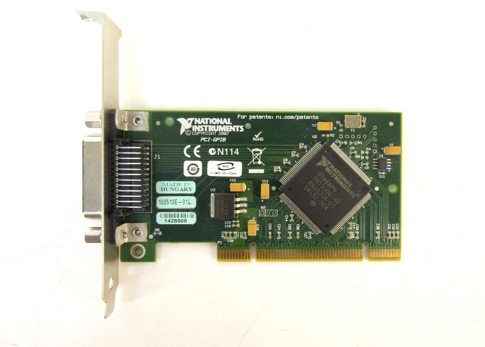 NATIONAL INSTRUMENTS 188513E-01L PCI GPIB INTERFACE CARD