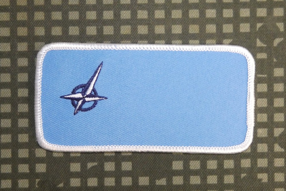 US Air Force NATO Aircrew Name Plate Jacket Patch