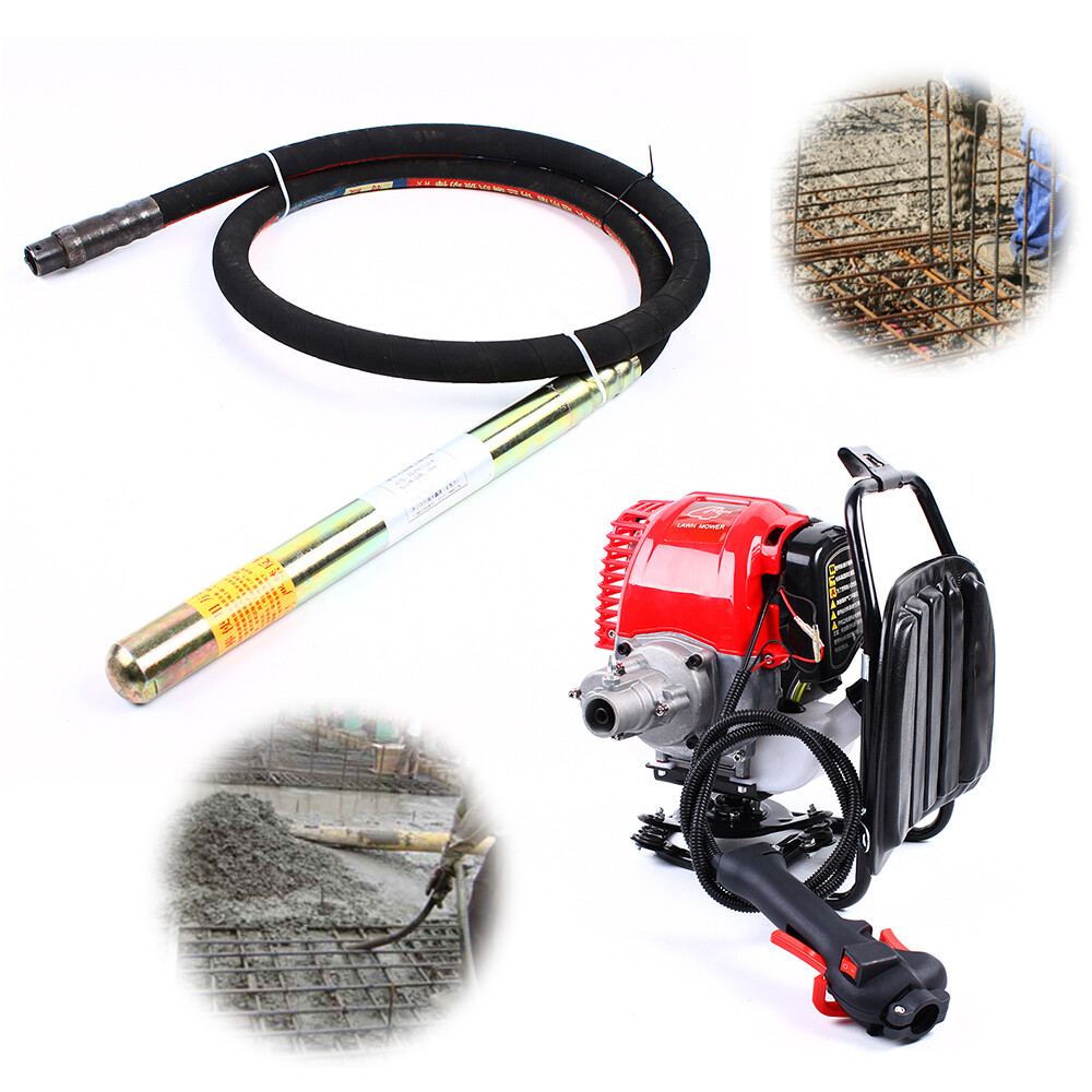 4 Stroke 42.7cc Air Cooled Vibrating Tool Concrete Vibrator Single Cylinder