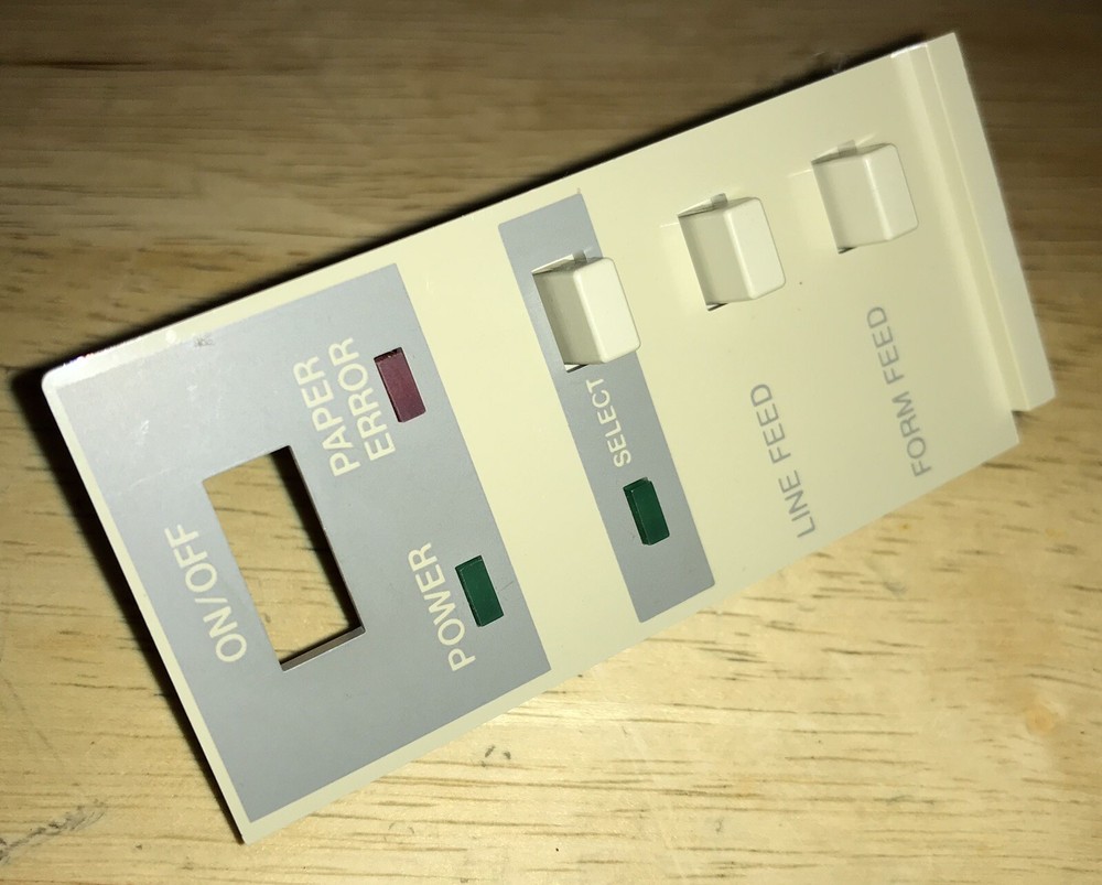 1983 Apple ImageWriter I Printer Original Replacement POWER LIGHT Part, Nice!