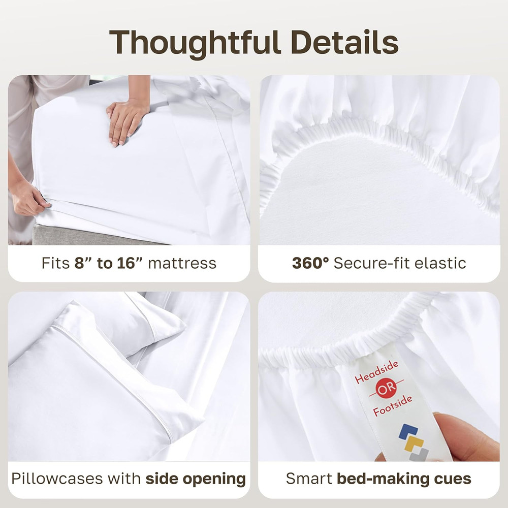 California Design Den King Sheets 400TC