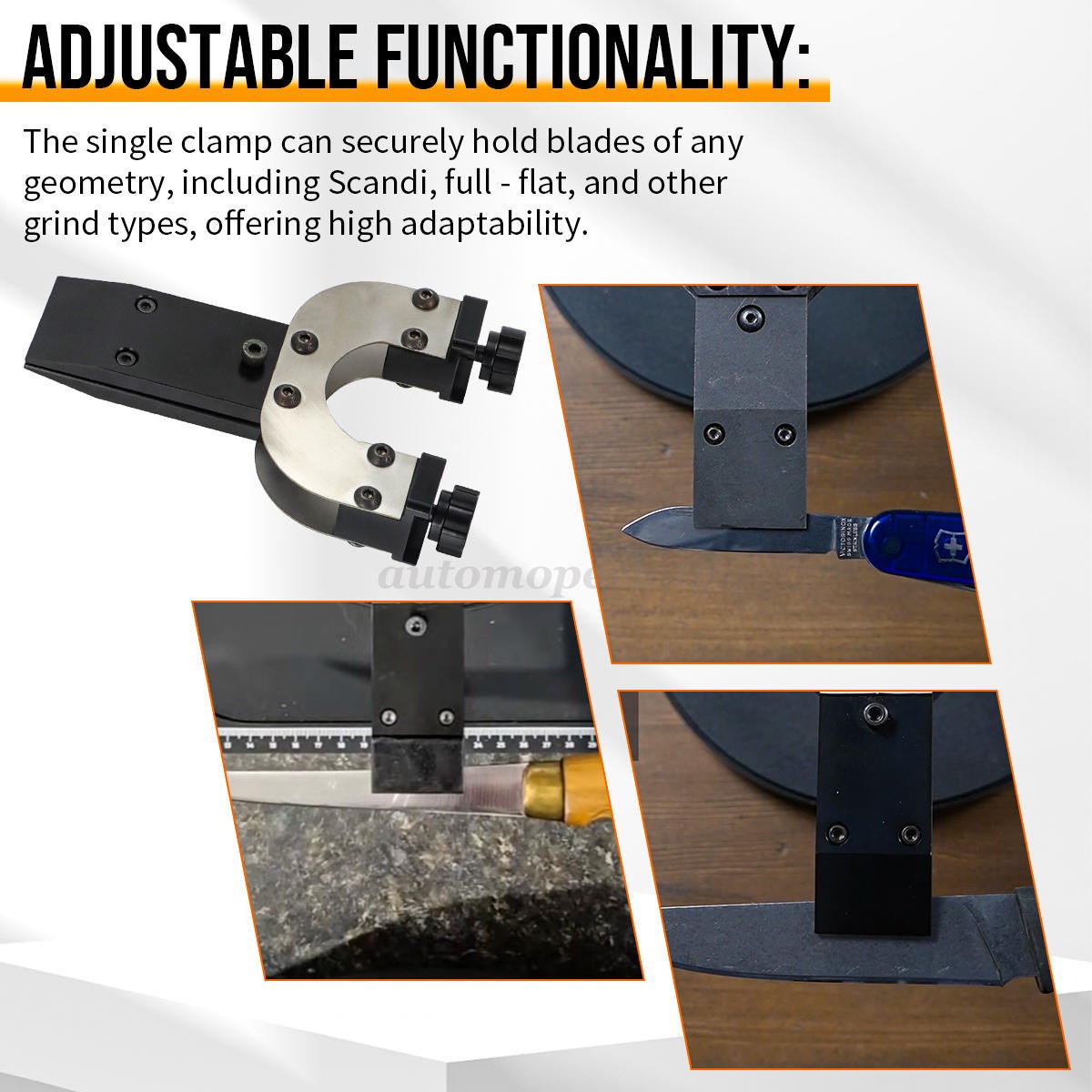 Single Clamp For K03, Kadet and Pioneer Sharpeners Fixed Angle Knife Sharpeners