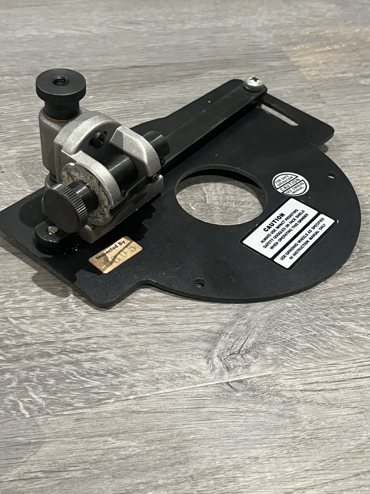 Sears Craftsman Router Bit Sharpener Attachment Model 9-6650 USA