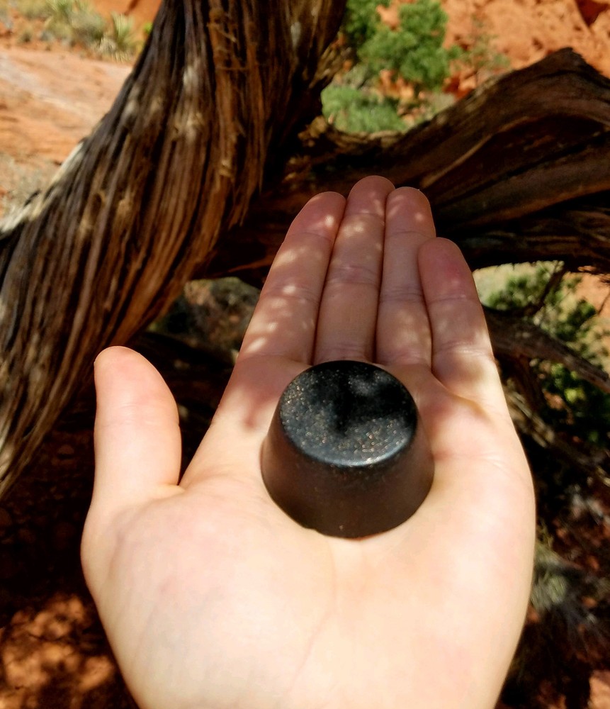 12 Small Black Sun Orgonite® Tower Busters - Orgone Generators® - EMF Protection