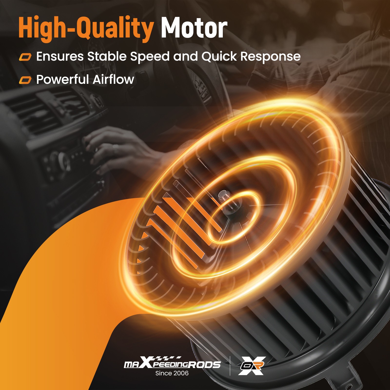 AC Blower Motor for GMC Sierra 2500 3500 HD 2015-2019 23487751 84418890 700330