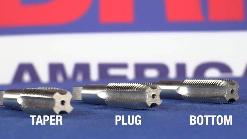 High Speed Steel Hand Taps Set Taper Plug Bottom Threading Tools 14 20