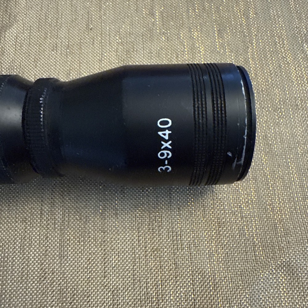 REX 3-9x40 Black Rifle Scope