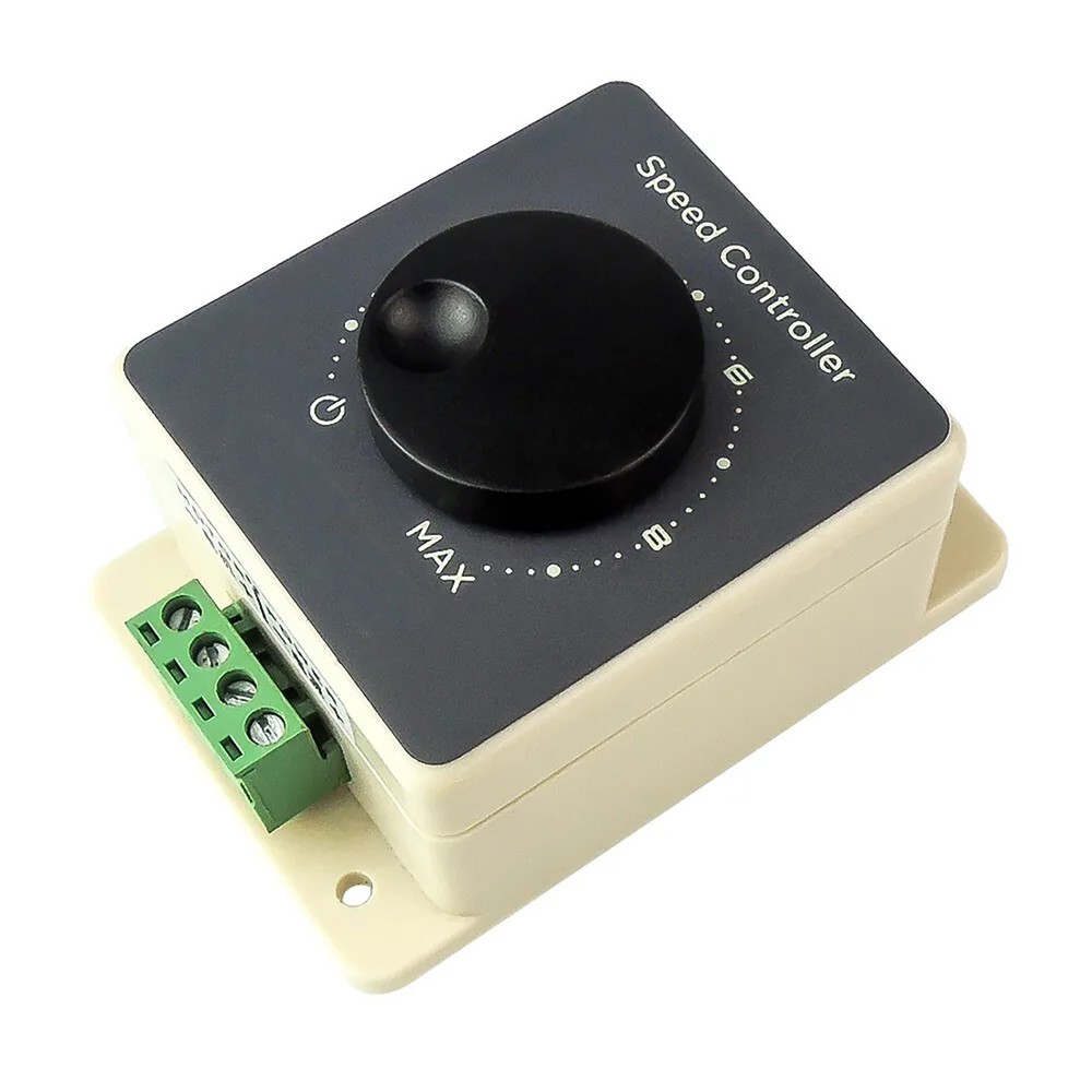 1 PC 25kHz PWM DC Brush Motor Speed Regulator Waterproof Controller Switch