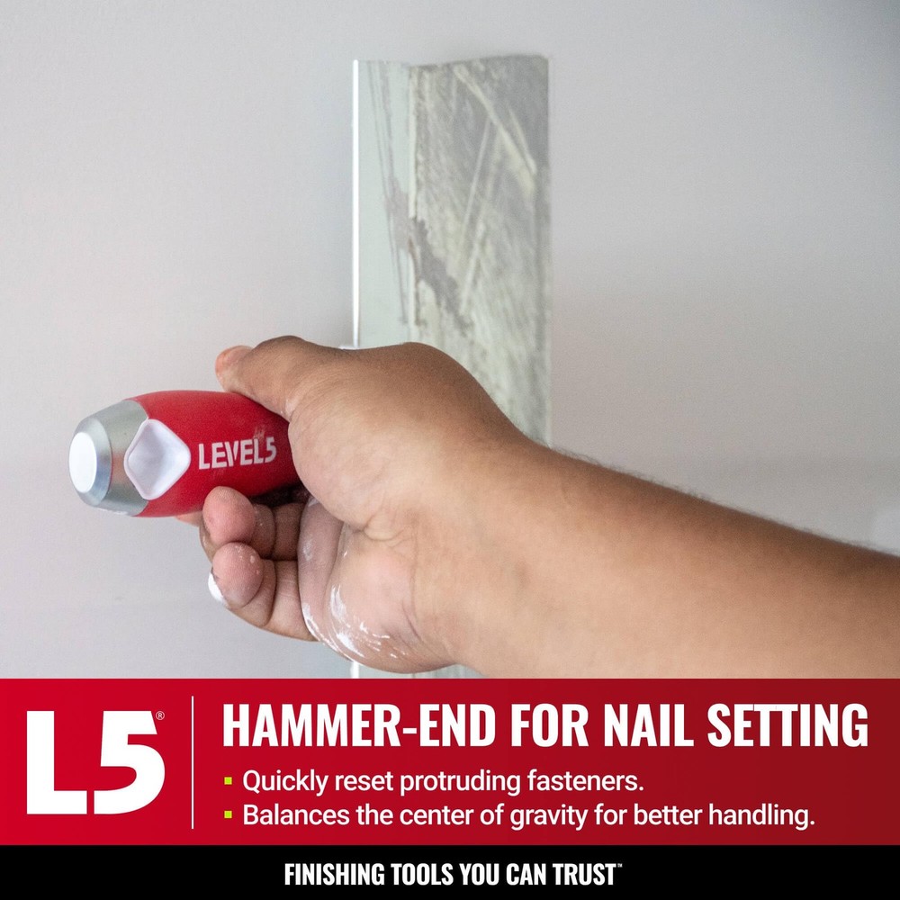 Stainless Taping Knife tool 8" Pro-Grade metal hardware tool