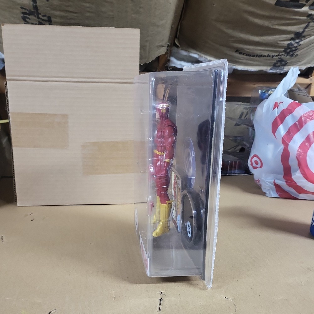 DC Direct DC Comics The Flash Page Punchers Figure Plastic Boxed Comic Book