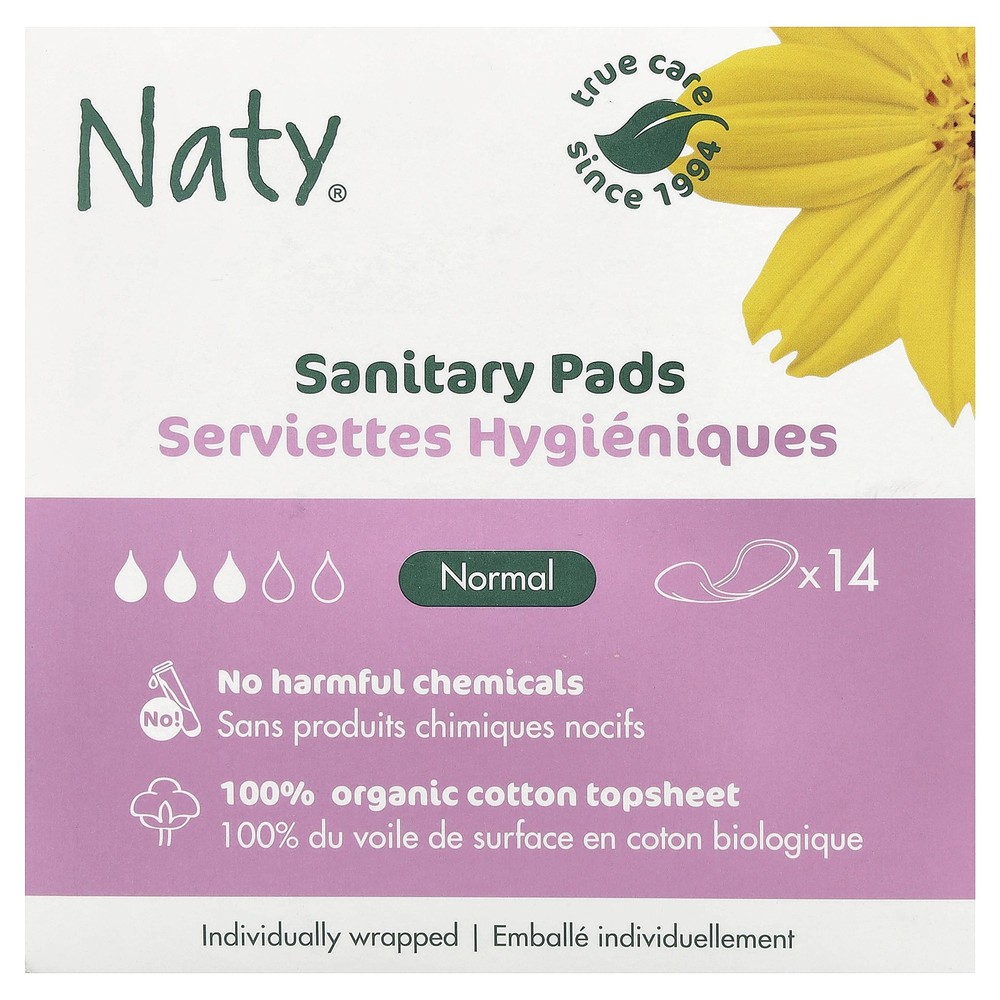 Sanitary Pads, Normal, 14 Pads