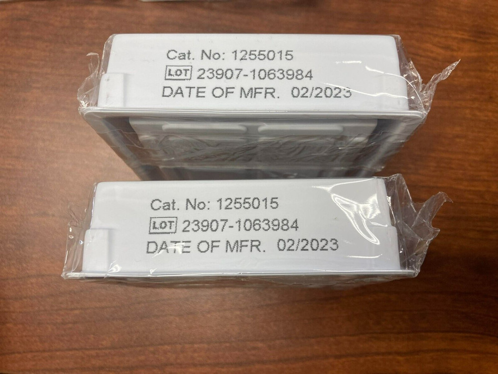 2 Boxes Superfrost Plus Microscope Slides White Tab 25x75x1.0 mm