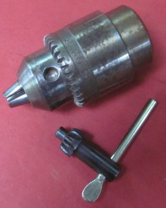 Jacobs multi-craft drill chuck and key for Shopsmith