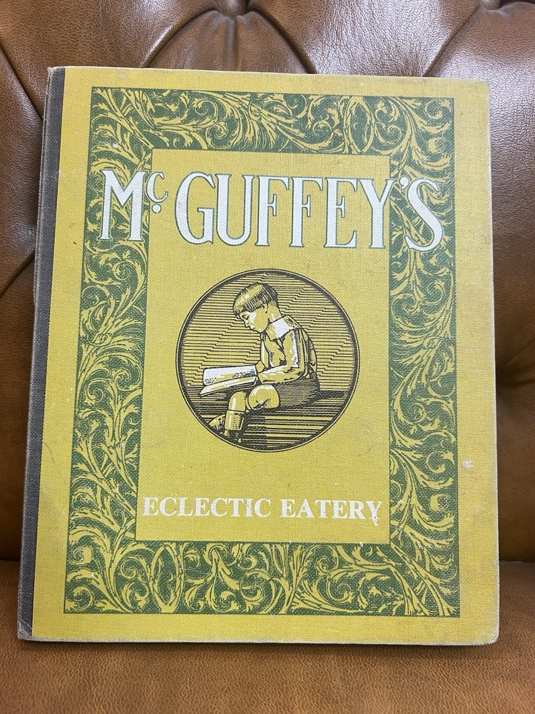 1994 McGuffey's Eclectic Eatery Restaurant Menu