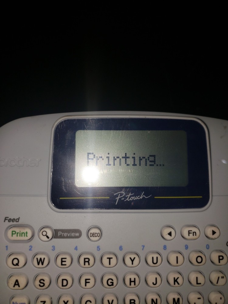 Brother PTM95 Label Maker