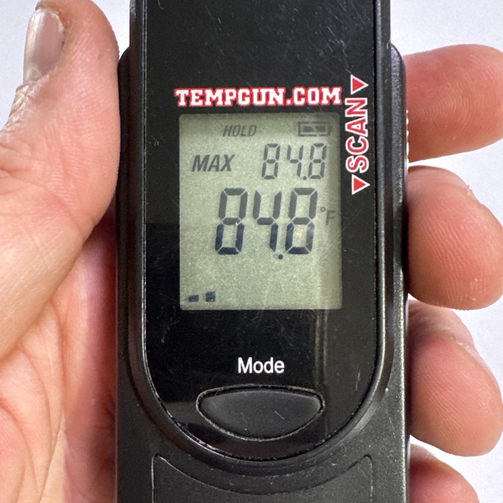 Pro Exotics PE-2 Temperature Gun Tempgun.com Scan Laser Clean Tested