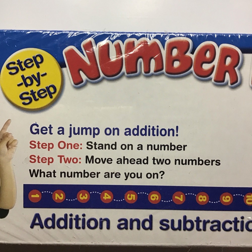 Learning Resources, Math Counting Step-by-Step Number Line 1-20,