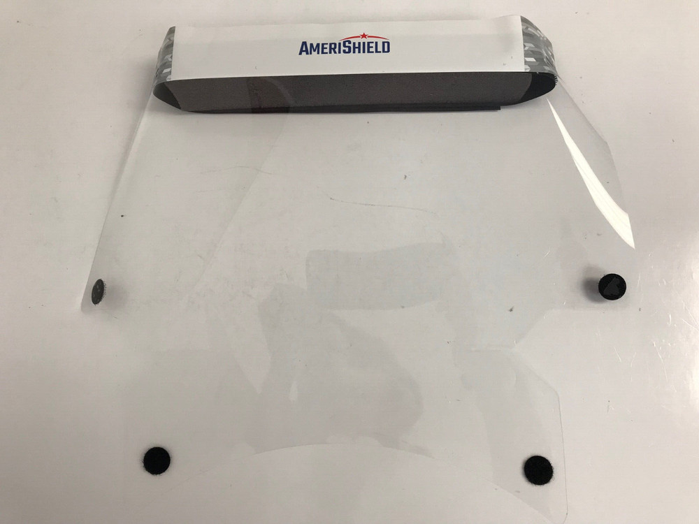 AMERISHIELD RX PROTECTIVE FACE SHIELDS QTY 70 NEW OPEN BOX