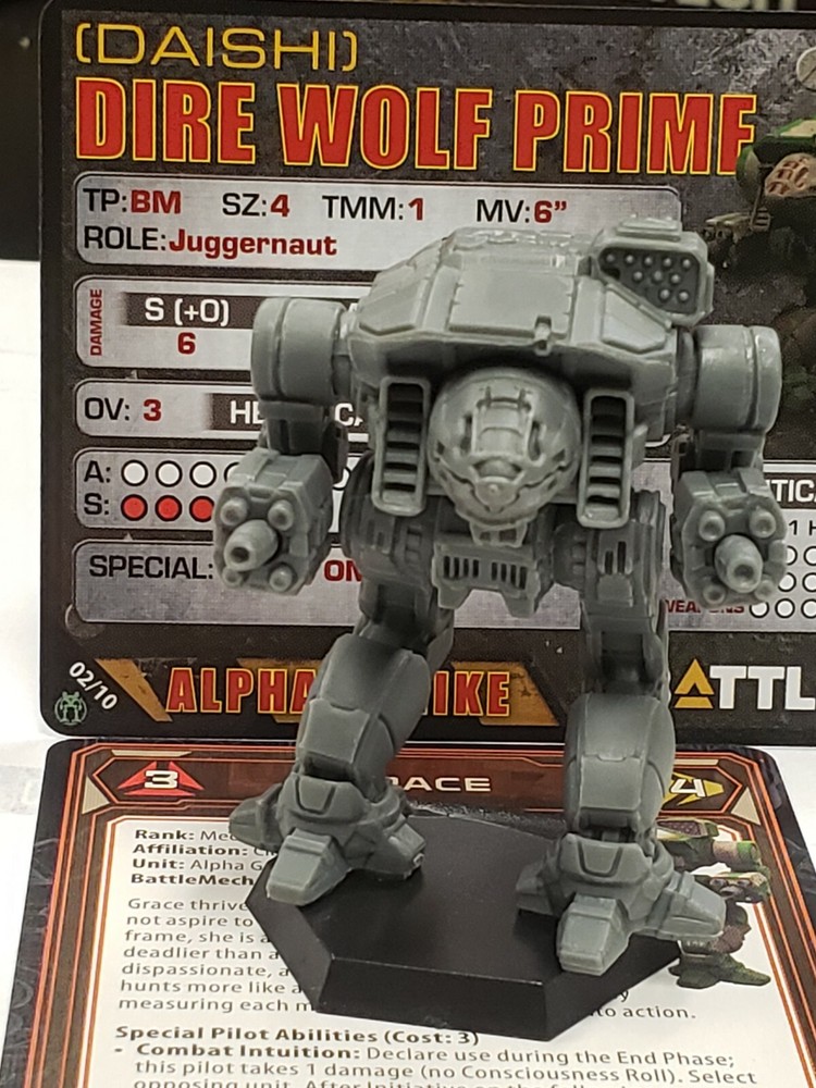 Battletech Plastic Mech from Kickstarter Catalyst + MERCENARIES ....you pick