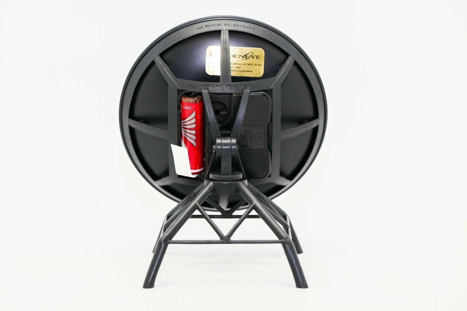 Time Satellite Junior Desk Clock James Bond GoldenEye Theme Radar Souvenir Movie