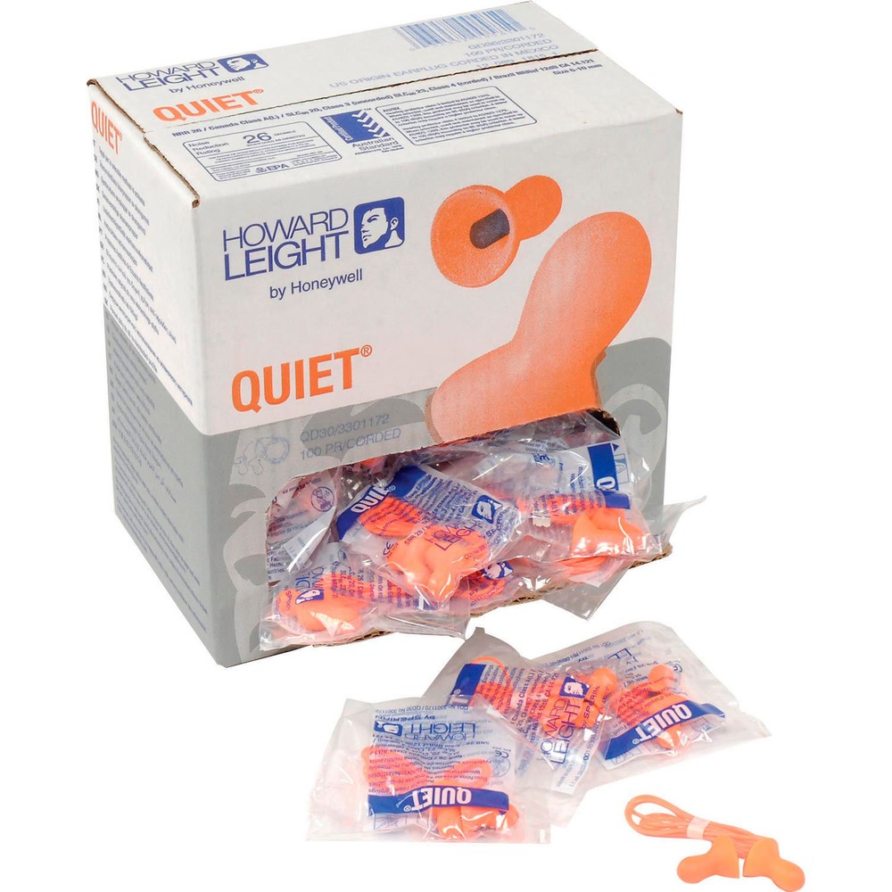 Howard Leight Quiet Multiple Use Corded Earplug 100 Pairs/Box