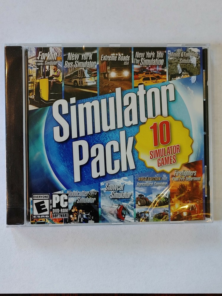 NEW SIMULATOR PACK 10 Simulator Games [PC DVD-ROM]