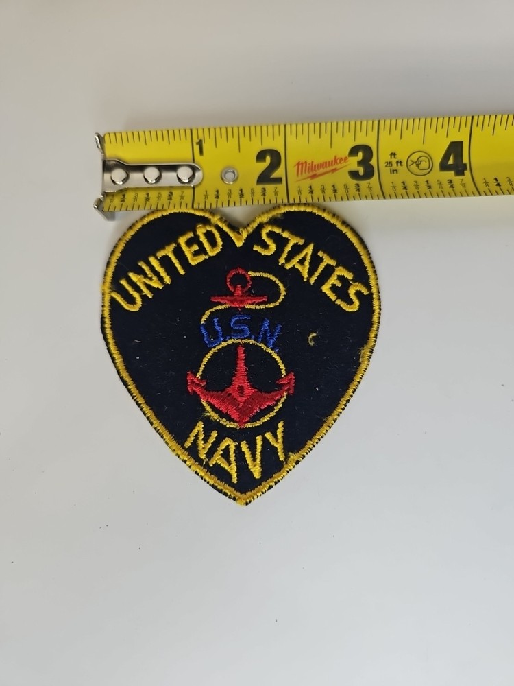 US Navy Home Front Sweetheart Patch WW2 Era