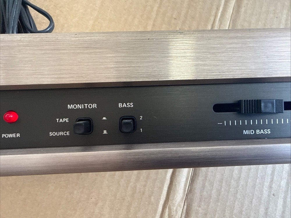 Untested!! Bose 901 Series V Active Equalizer EQ 120V Champagne