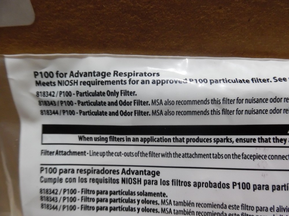 40pr MSA 818343 Flexi-Filter Pads Tariffs Paid by BEQI