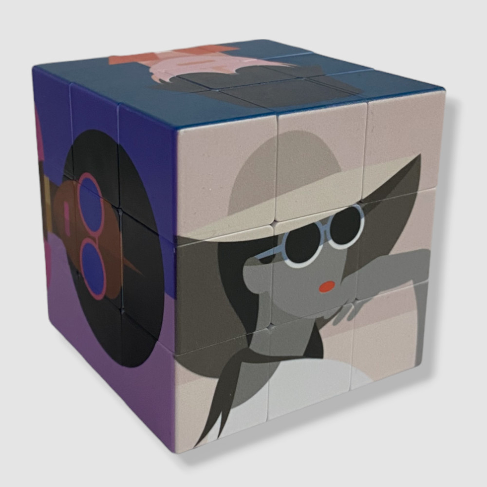 $43 Iconicube Nick Diggory No.1 Puzzle Cube | 2.3"Sq