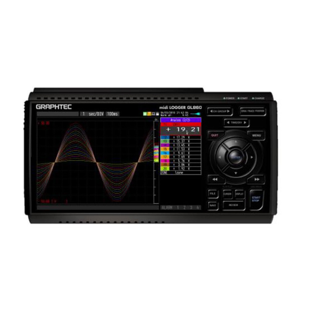 Graphtec GL860 4-Ch. Voltage/Temp. Data Logger (No Input Terminals)