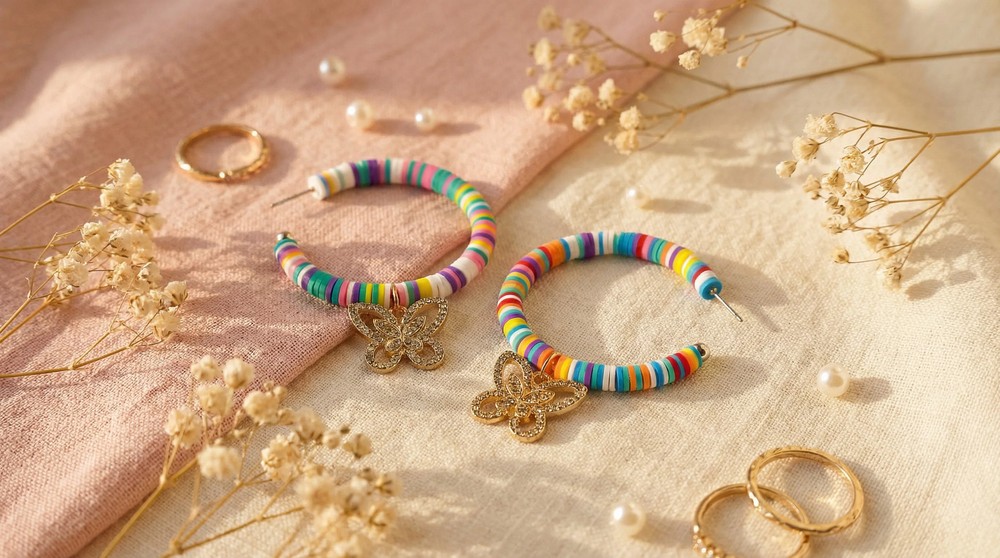 Butterfly Rainbow Earring