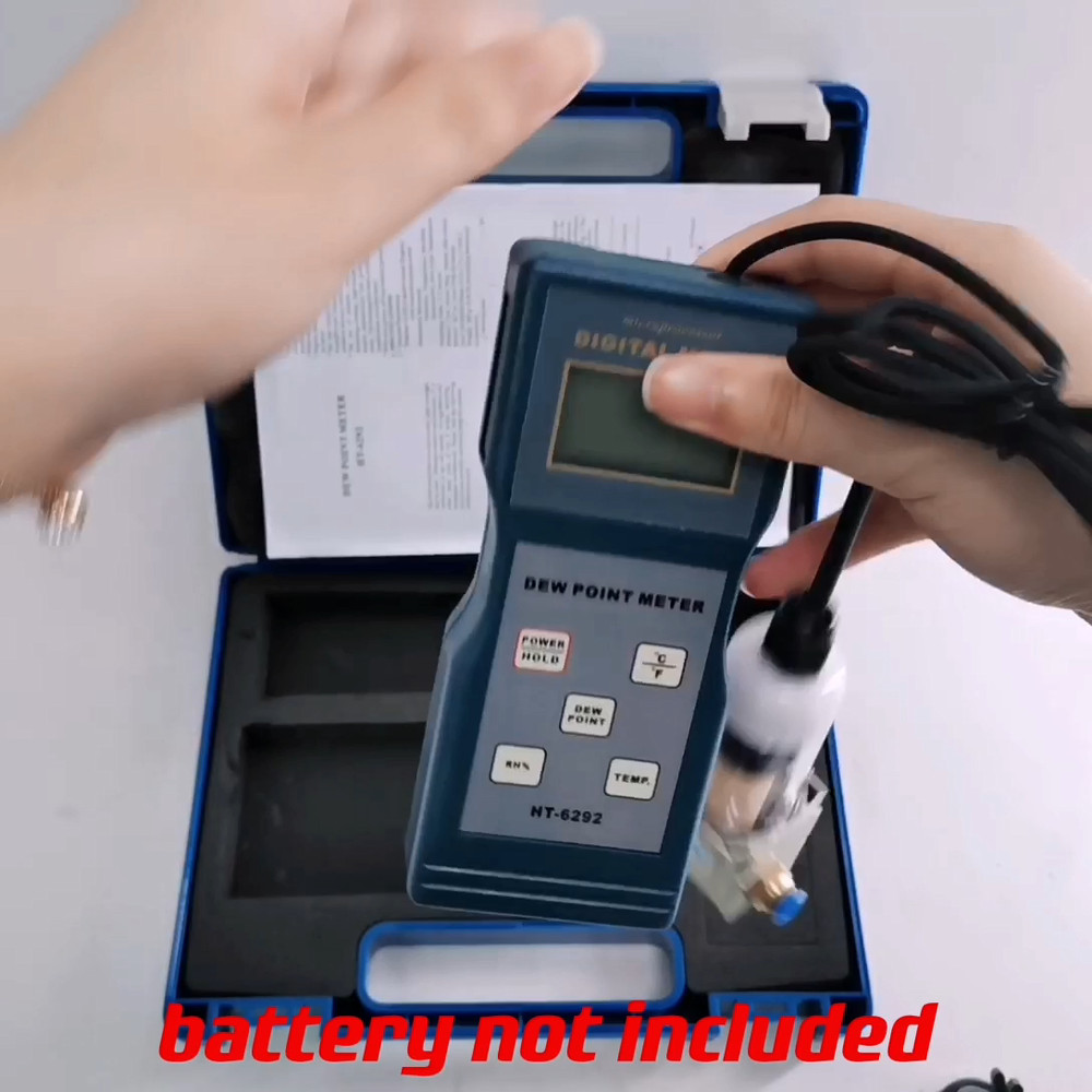 Digital Dew Point Meter Temp Humidity Tester Thermo Hygrometer Indicator New