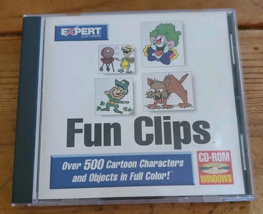 Fun Clips CD-ROM from Expert Software