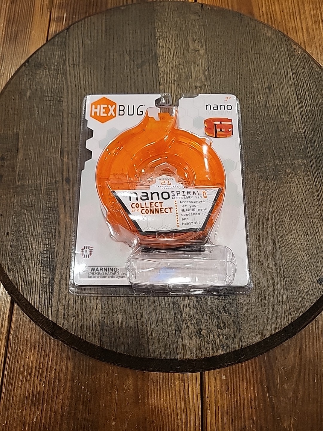 HEXBUG Nano Spiral Accessory Set for Specimen and Habitat New Sealed Package